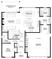 Contemporary House Plan 4 Bedrms 3