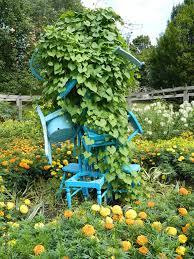 Vegetable Garden Art Stock Photo