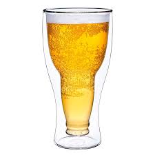 Promotional Double Walled Beer Glass