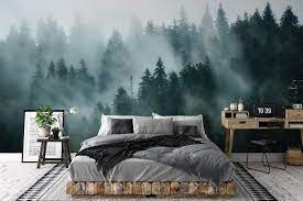 Amalfa Misty Forest Wallpaper Mural By