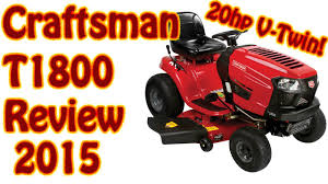 Pro series 42 20 hp v twin kohler hydrostatic riding mower w/ smart lawn bluetooth technology. 2015 Craftsman T1800 20hp Kohler V Twin Riding Lawn Mower Review Sears Lawn Tractor Review Youtube