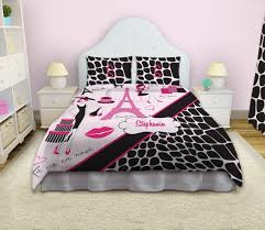 Paris Theme Bedding Comforter Kids