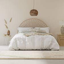 King Bed Woven Arch Bedhead