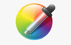 an image of a color picker icon over a