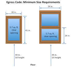 window egress definition laws and