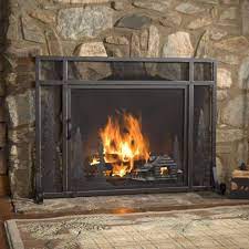 12 Freestanding Fireplace Screens For
