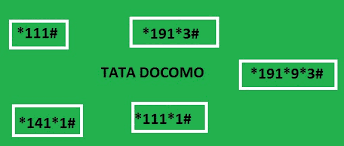 Tata Docomo All Ussd Codes To Check Balance Offer Plan Alert