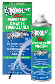 evaporator heater foam cleaner