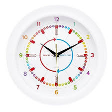 childrens wall clock clock