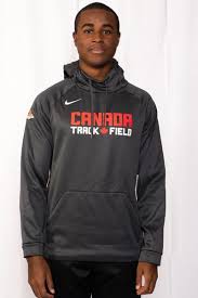 Mens Nike Canada Track Field Therma Pullover Hoodie