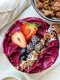 acai smoothie bowl without banana the