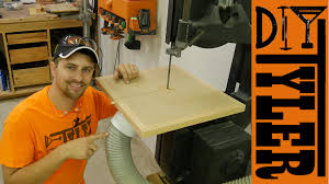 bandsaw table with dust collection