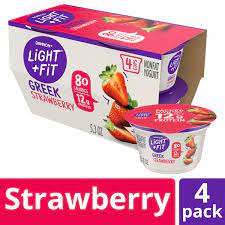fit yogurt greek strawberry 5 3 oz