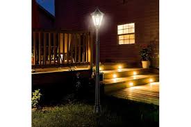 Outsunny 1 9m Solar Powered Garden Lamp