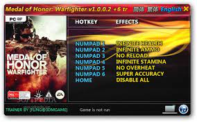 medal of honor warfighter 6 trainer