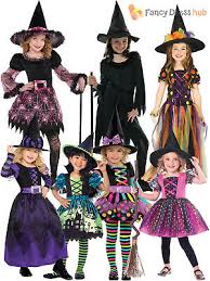 Girls Halloween Witch Costume Toddler Fancy Dress Outfit