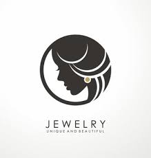 jewelry logo symbol design with