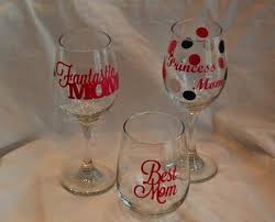 I Decorated Wine Glasses With Vinyl For