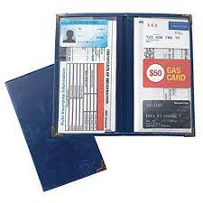 Personalize car document holders to give to your customers to keep all automotive documents in one place. Car Registration Holder For Car Insurance Card And Vehicle Paperwork Car Document Holder Organizer For Blue Leather Wallet Leather Wallet Case Document Holder