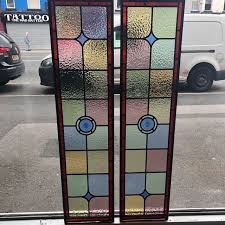 Stained Glass Door Install April 2021