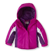 Winter Coat W Fleece Liner Pink