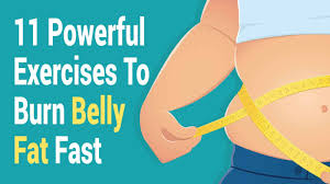 aerobic exercise melts belly fat
