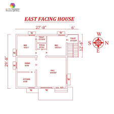 east facing house vastu plan rooms