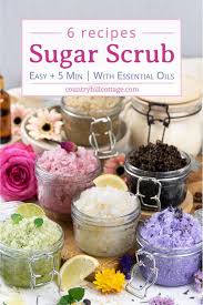 the best diy sugar scrub recipes for