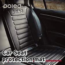 Qoo10 Poled Car Seat Protector