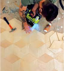 Let the floor dry, fill in gaps with grout and finish with sealer. Budget Flooring Ideas