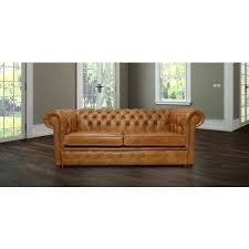 tan leather sofa halo 2 cushion
