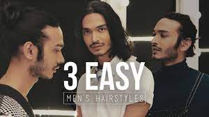 men s hair tutorial how to style
