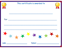 Printable Blank Certificate Free Certificate Templates