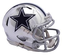 Details About Nfl Dallas Cowboys Chrome Alternate Speed Mini Helmet Unisex Fanatics