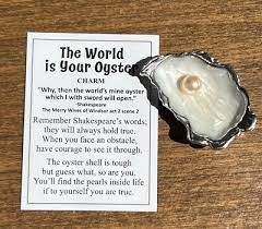 oyster charm n poem card