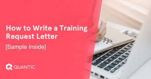 how to write a training request letter