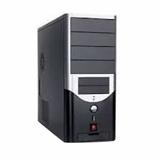 black computer cpu cabinet at rs 1000