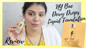 ny bae dewy drops liquid foundation