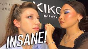 kiko milano did my makeup you