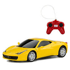 The ferrari toy car works best on the flat surface and can be used indoors or outdoors. Rastar Ferrari 458 Italia Rc Car 1 24 Ferrari 458 Model Car For Kids Yellow 40 Mhz Buy Online In Bosnia And Herzegovina At Bosnia Desertcart Com Productid 43573042
