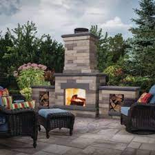 Outdoor Fireplace Kits Outdoor