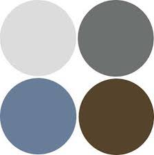 Brown And Gray Color Scheme Blue