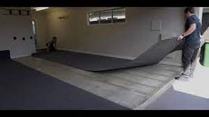 garage carpet installation video you