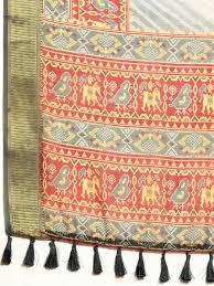 women s cotton silk digital print saree