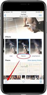 how to solve live photos on iphone