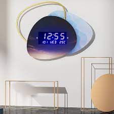 18 9 Led Digital Display Wall Clock