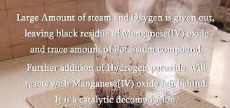 Permanganate And Hydrogen Peroxide
