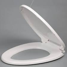 Z Cera White Plastic Toilet Seat Cover