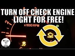check engine light comes on and off in