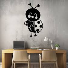 Heart Insect Animal Wall Art Stickers
